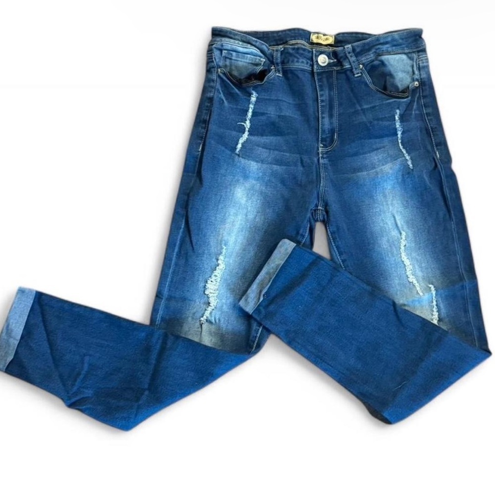 RAW Distressed Skinny Jeans - Size 11